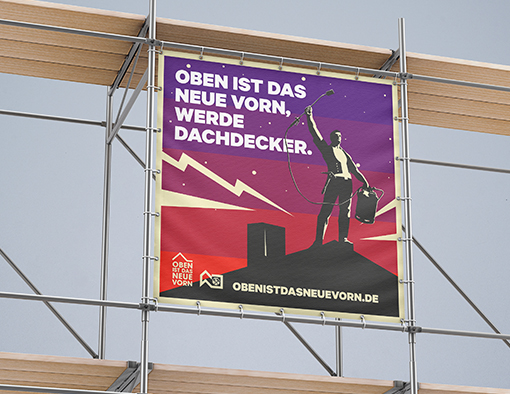 Baustellenbanner
