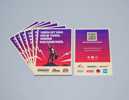 Flyer Schüler, einseitig, personalisiert